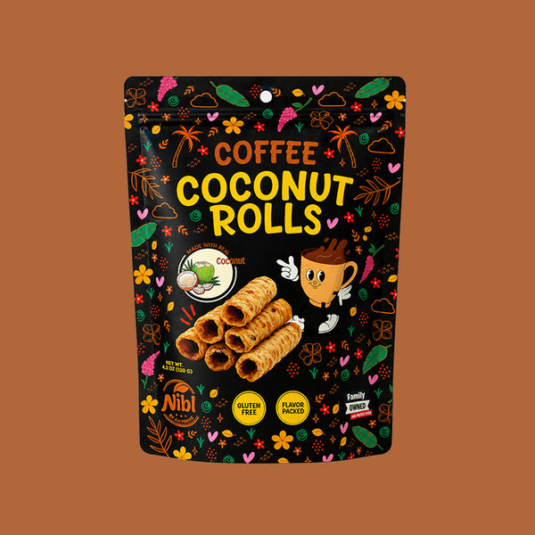 Coconut Rolls - Coffee