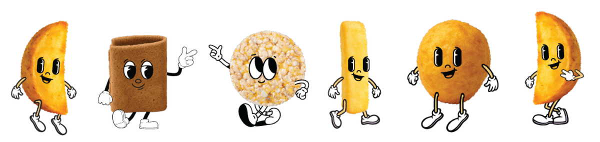 The full NIBL snack family