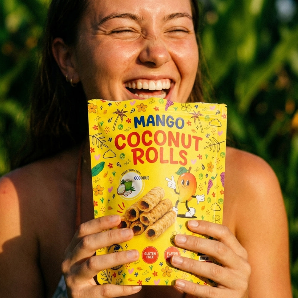 Coconut Rolls - Mango