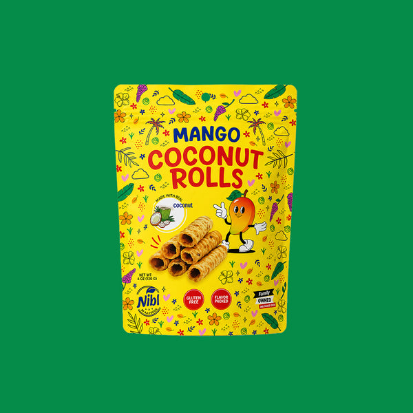 Coconut Rolls - Mango