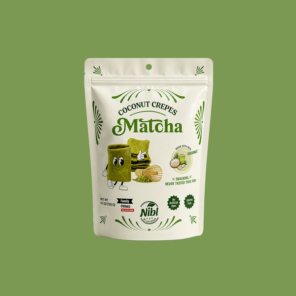 Coconut Crepes - Matcha