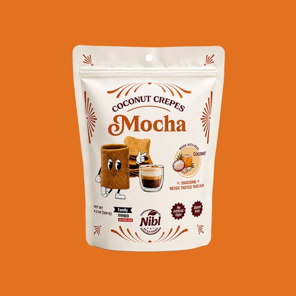 Coconut Crepes - Mocha