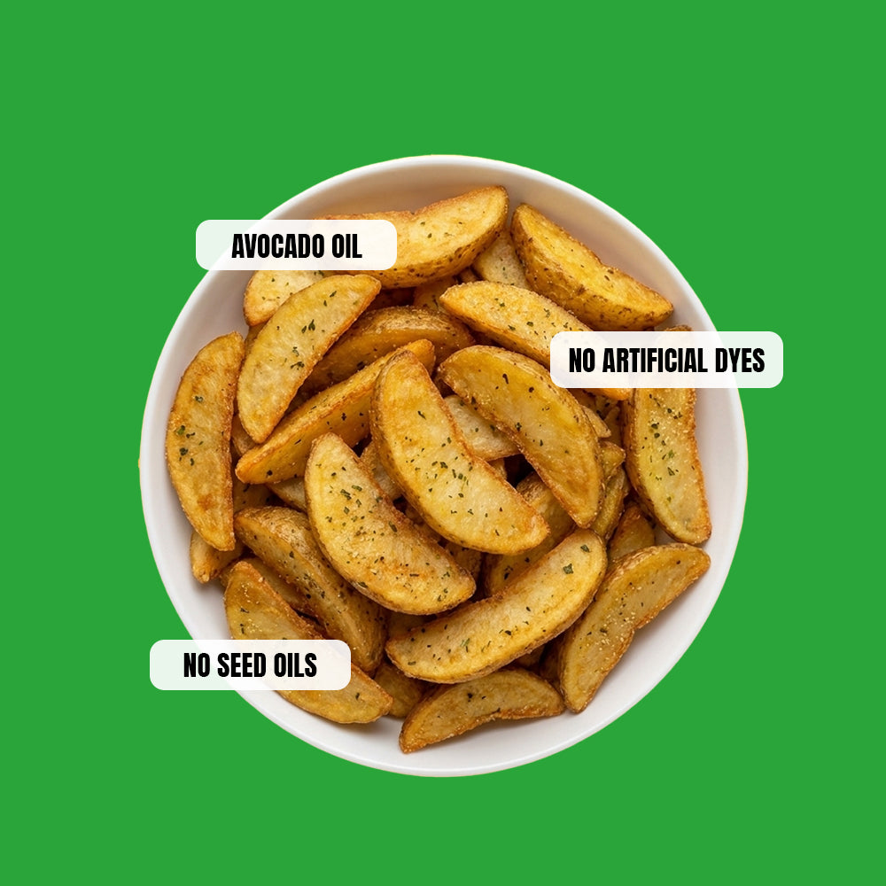 Potato Wedges - Parsley Garlic