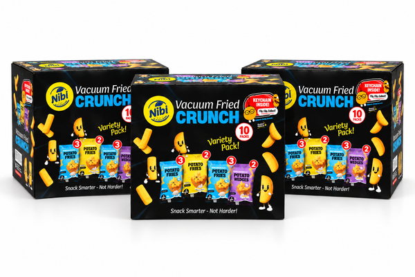 3-Pack Assorted Vacuum fried potatoes