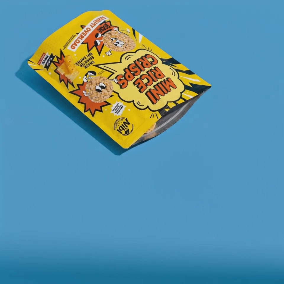 Mini Rice Crisps - Cheesy Overload